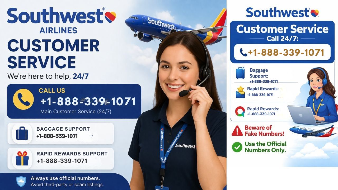 Southwest Airline Toll Free Service - YouTube